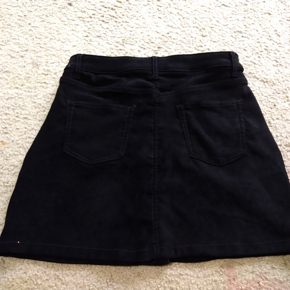 Black skirt